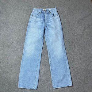 Citizens of Humanity Annina High Rise Wide Leg Organic Cotton Denim Women's 24